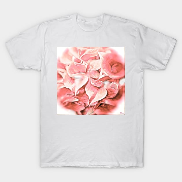 Calla Lily Pink Impression T-Shirt by Overthetopsm